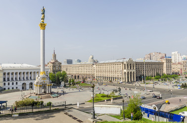Площадь Независимости и улица Крещатик. Киев. Украина. (2013 год) - IgorRozhkov