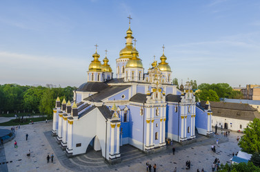 Михайловский Златоверхий монастырь. Надвратная икона. Киев Украина. (2013 год) - IgorRozhkov