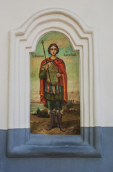 Михайловский Златоверхий монастырь. Надвратная икона. Киев Украина. (2013 год) - IgorRozhkov