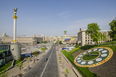 Площадь Независимости и улица Крещатик. Киев. Украина. (2013 год) - IgorRozhkov