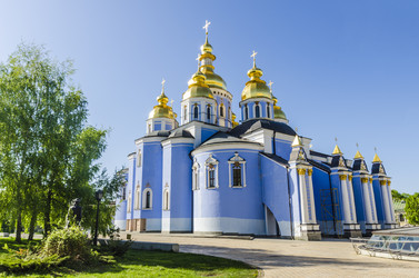 Михайловский Златоверхий монастырь. Надвратная икона. Киев Украина. (2013 год) - IgorRozhkov