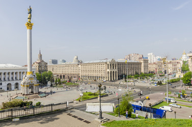 Площадь Независимости и улица Крещатик. Киев. Украина. (2013 год) - IgorRozhkov