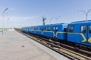 Станция метро Днепр. Киев Украина. (2013 год) - IgorRozhkov