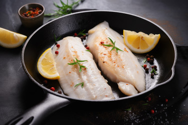 Филе рыбы лимон. Мясное блюдо из стейка. Создать ИИ - yliv