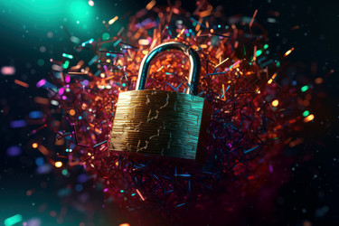 Сеть навесных замков. Цифровой онлайн-щит. Генерировать искусственный интеллект - yliv