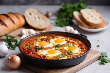 Традиционная арабская шакшука. Генерировать искусственный интеллект - yliv