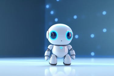 Фон робота-чат-бота. Цифровой бизнес. Генерировать искусственный интеллект - yliv