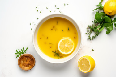 Лимонный соус. Свежая цитрусовая кухня. Генерировать искусственный интеллект - yliv