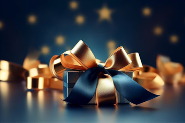 Распродажа в магазине golden ribbon blue. Генерировать искусственный интеллект - yliv