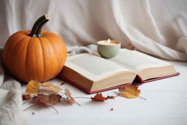 Книжная чашка из тыквы. Генерировать искусственный интеллект - yliv