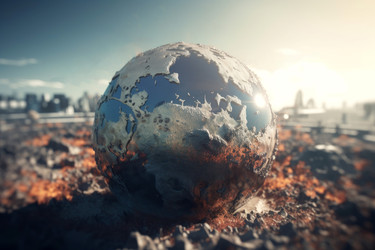 Скачайте earth 3d. Планета передачи данных. Генерировать искусственный интеллект - yliv