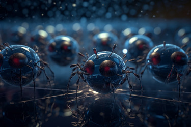 Рой наноботов. Генерировать искусственный интеллект - yliv