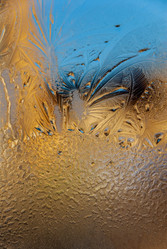 Морозные узоры на окне. Frosty patterns on the window. (Сахалин. Sakhalin. (marka) - marka