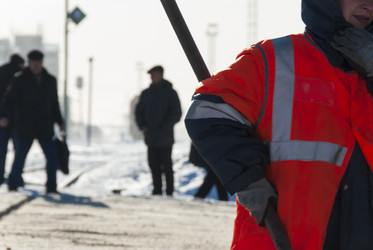 ЖД переезд. Дежурная. Вокзал. Railway crossing. The duty officer. Railway station. Сахалин. Sakhalin. (marka) - marka