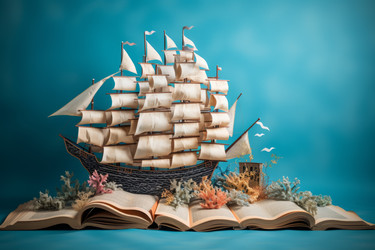 Парусник создавал книги. Генерировать искусственный интеллект - yliv