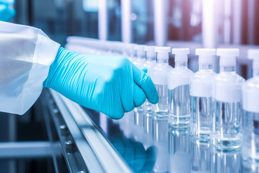 Работают ручные гигиенические медицинские флаконы. Медицинская продукция. Генерировать искусственный интеллект - yliv