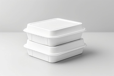 Коробка с макетом этикетки для упаковки пищевых продуктов. Генерировать искусственный интеллект - yliv