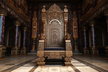 Величественный фантастический трон. Генерировать искусственный интеллект - yliv