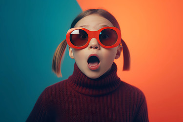 Удивленная девушка. Распродажа женских портретов. Генерировать искусственный интеллект - yliv