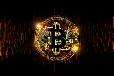 Золотая криптовалюта биткоин. Генерировать искусственный интеллект - yliv