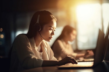 Работник колл-центра. Генерировать искусственный интеллект - yliv