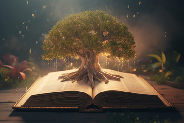 Волшебная книга древа знаний. Генерировать искусственный интеллект - yliv