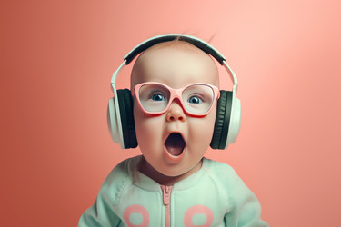 Детские музыкальные наушники. Генерировать искусственный интеллект - yliv