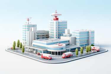 Лаборатория 3d-иконок больницы. Генерировать искусственный интеллект - yliv
