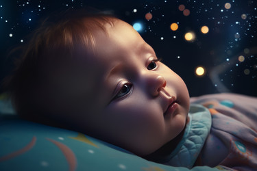 Малышу снятся ночные сны о сне. Генерировать искусственный интеллект - yliv