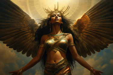 Древняя богиня Маат. Генерировать искусственный интеллект - yliv