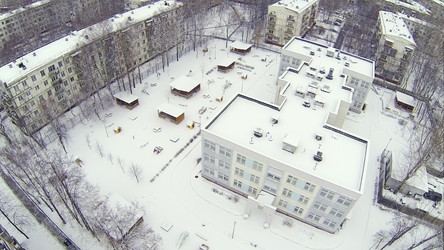детский сад в микрорайоне богородское зимой - paha_l