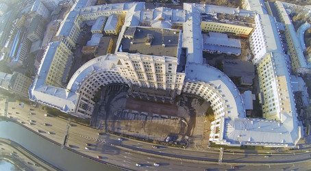 здание мгту имени баумана зимой в москве, россия, - paha_l