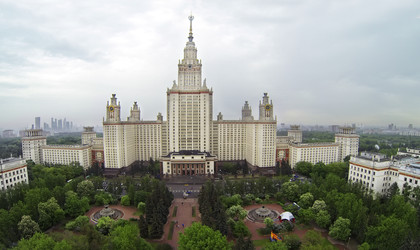 россия, москва - 17 мая 2014 года: главное здание московского государственного - paha_l