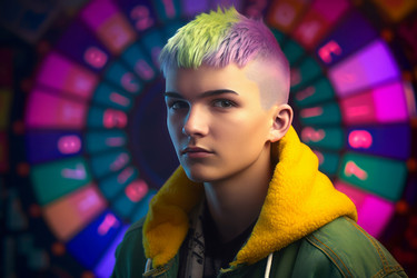 Биопанк Teencore fortune. Генерировать искусственный интеллект - yliv