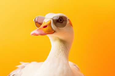 Разноцветные солнцезащитные очки Goose. Генерировать искусственный интеллект - yliv