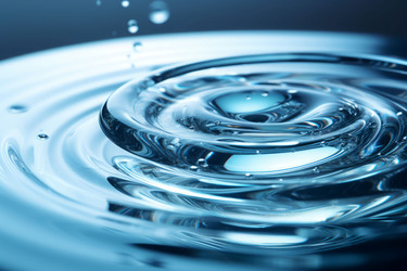 Прозрачное кольцо для капель чистой воды. Генерировать искусственный интеллект - yliv