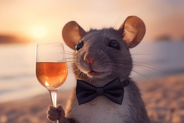 Милые солнцезащитные очки Happy mouse. Генерировать искусственный интеллект - yliv