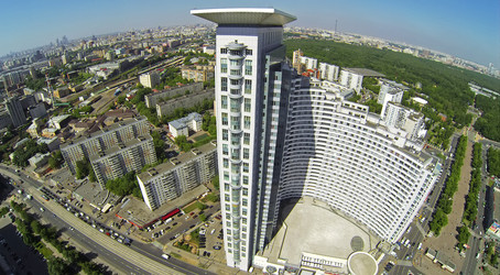 россия, москва - 20 мая 2014 года: жилой комплекс "дом против - paha_l