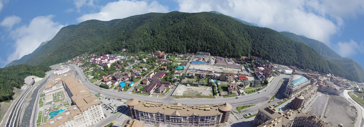 сочи, россия - 3 августа 2014 г.: пейзаж кавказа - paha_l