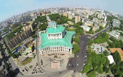 россия, москва - 20 мая 2014: городской пейзаж с выполнением - paha_l