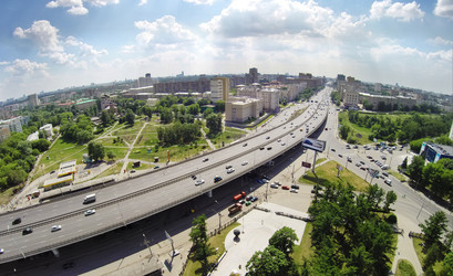 россия, москва - 24 мая 2014 года: городской пейзаж деловой москвы - paha_l