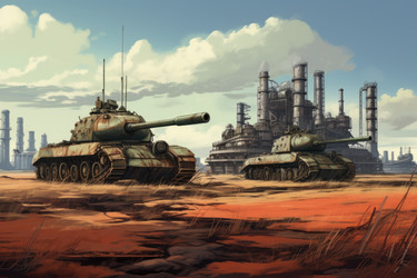 Военные танки. Генерировать искусственный интеллект - yliv