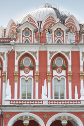 большой купол петровского дворца крупным планом. дворец был - paha_l