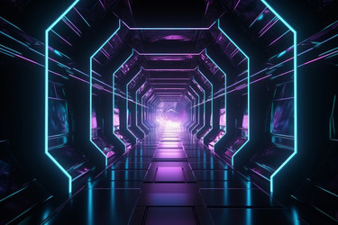 Технология туннельного неона. Генерация ИИ - yliv