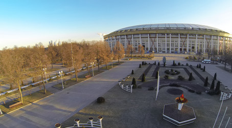 москва, россия - 26 февраля 2014: пейзаж перед - paha_l