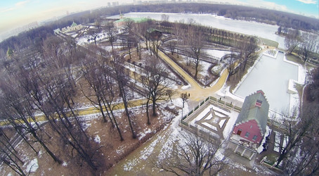 голландский домик и парк в музее-усадьбе кусково, москва, - paha_l