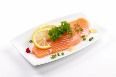 Вкусные сашими-суши с лососем. Генерировать искусственный интеллект - yliv