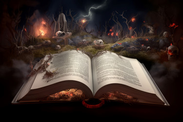 Книга ужасов мертва. Генерация ИИ - yliv