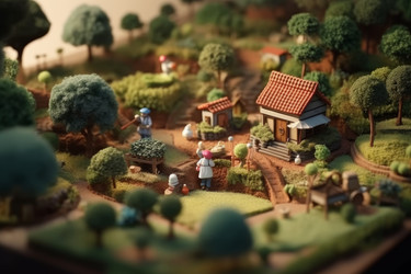 Глиняный мир китайцев. Древний Китай. Генерировать искусственный интеллект - yliv