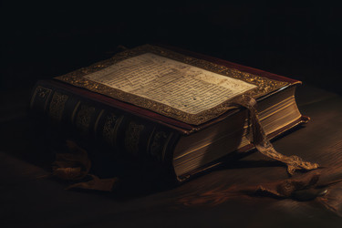 Старинный книжный столик. Генерировать искусственный интеллект - yliv